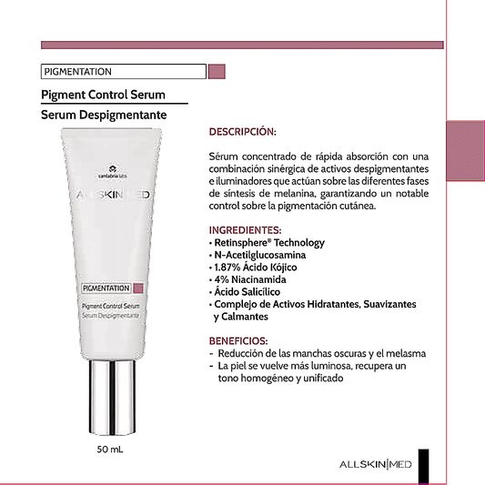 ALL SKIN MED Pigmentation serum despigmentante 50ml
