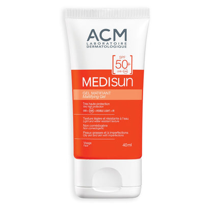 ACM MEDISUN Gel matificante spf50+ 40ml