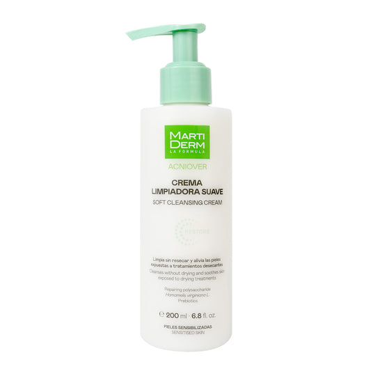 MARTIDERM Acniover crema limpiadora suave 200ml