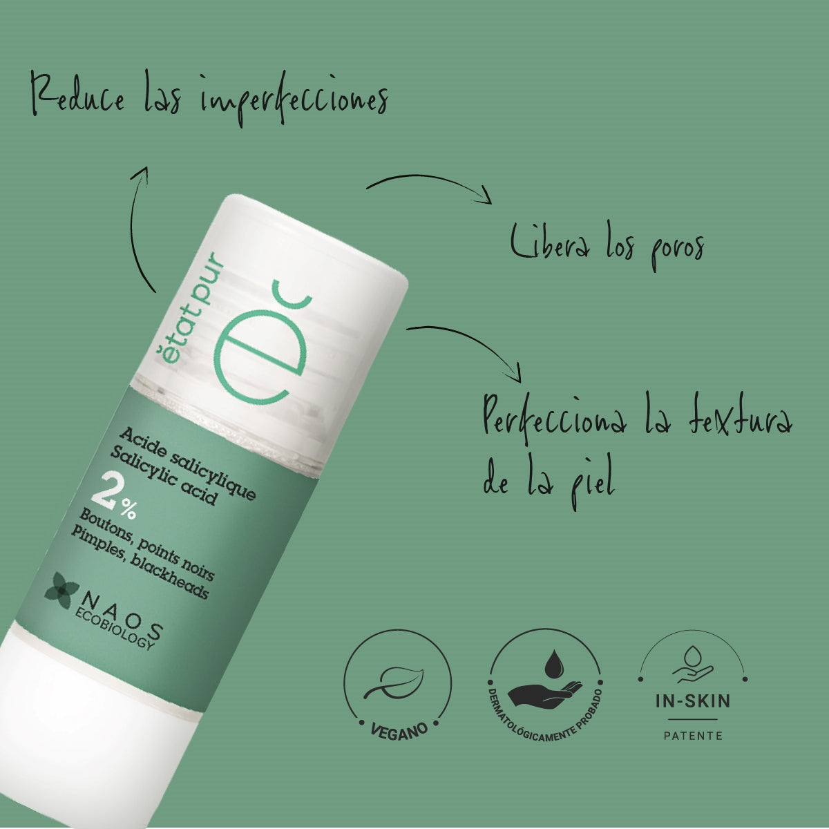 ETAT PUR Activo puro ácido salícilico 2% 15ml