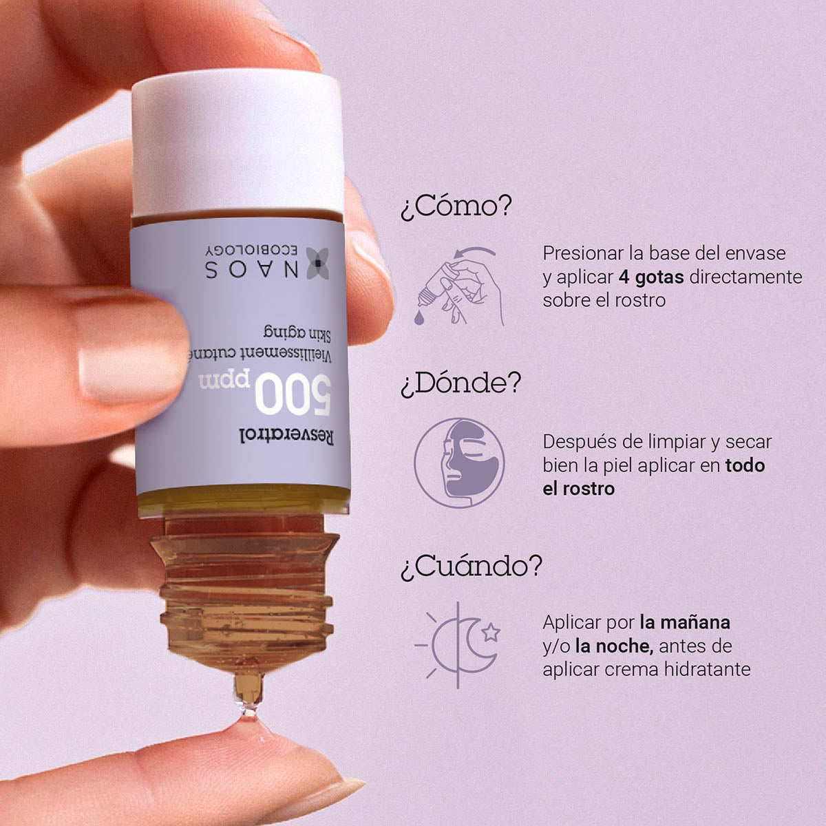 ETAT PUR Activo puro resveratrol 500ppm 15ml