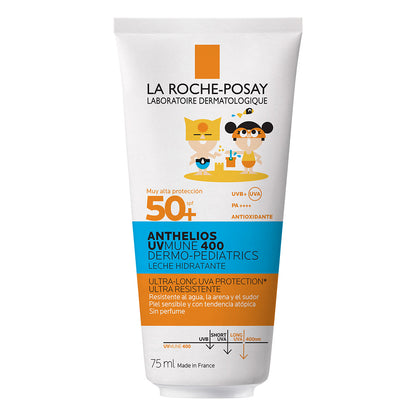 LRP ANTHELIOS UVMUNE 400 Dermopediatrics milk FPS50+ 75ml