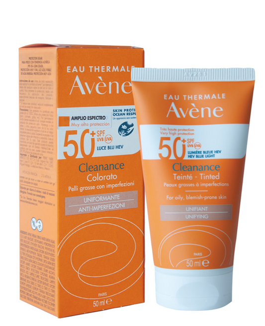 AVENE CLEANANCE Protector solar fps50+ Con Color, 50ml