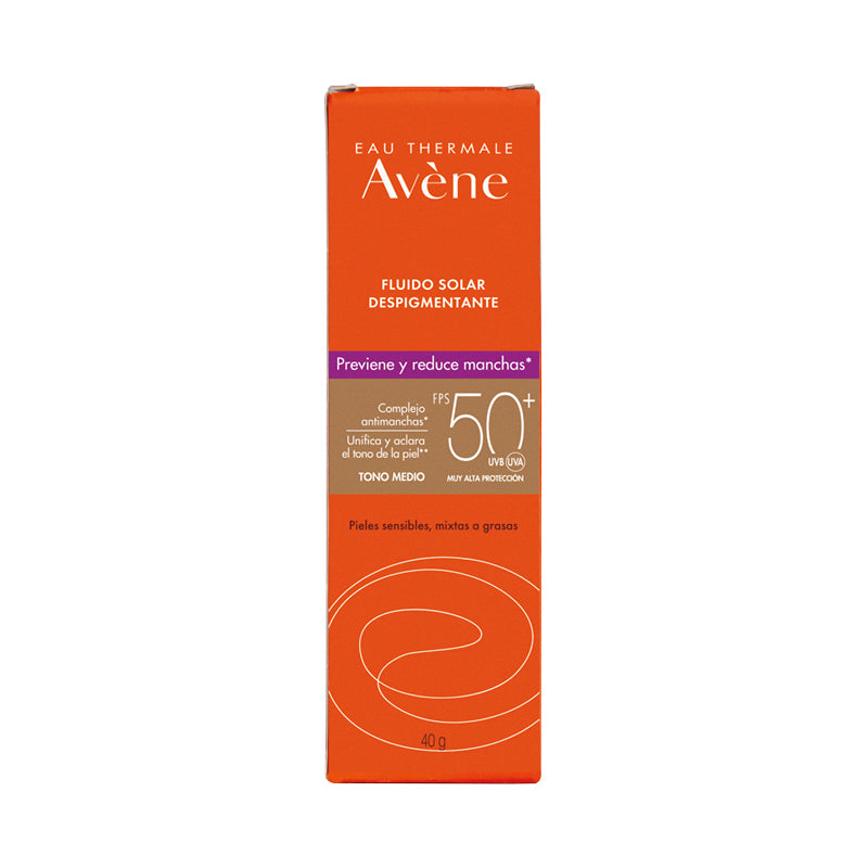 AVENE Fluido Solar despigmentante 40g tono medio