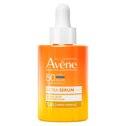 AVENE Protector solar facial en serum fps50+ efecto iluminador (2en1) 30ml
