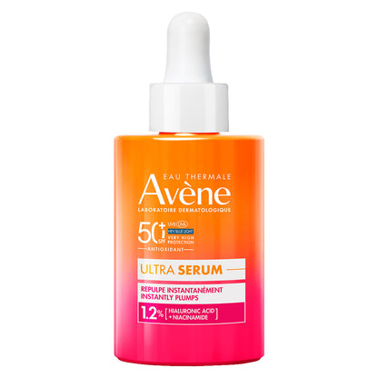 AVENE Protector solar facial en serum fps50+ efecto rellenador (2en1) 30ml