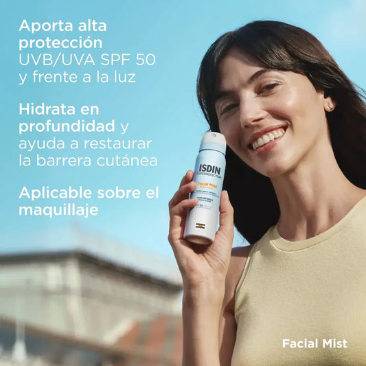 ISDIN Facial mist spf50 100ml