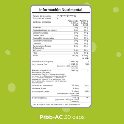 BIOBO LABS biocore prob-ac 30caps 600mg