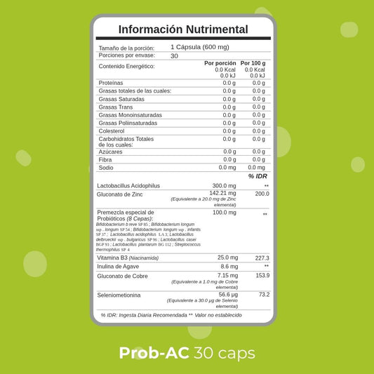 BIOBO LABS biocore prob-ac 30caps 600mg