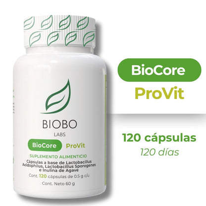 BIOBO LABS Biocore Provit 120caps 500mg DRCAPS vegetal