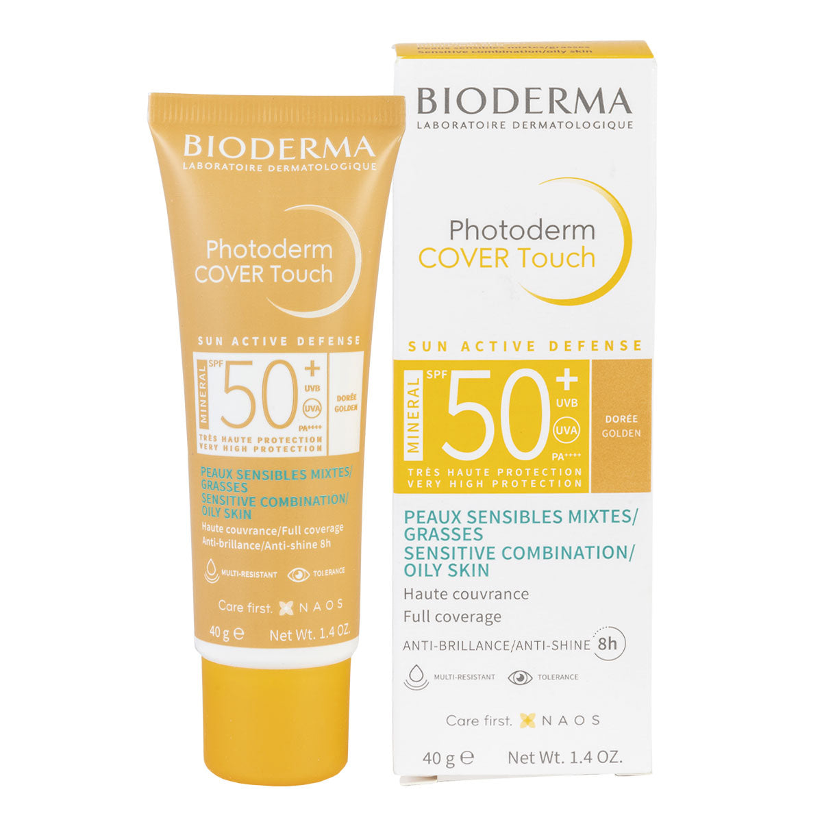 BIODERMA Photoderm COVER Touch spf50+ Tono dorado