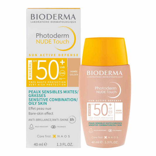 BIODERMA Photoderm Nude Touch spf50+ Tono dorado