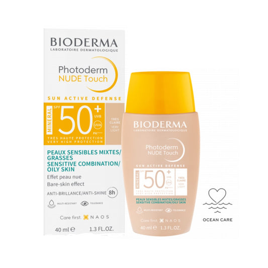 BIODERMA Photoderm Nude Touch spf50+ Tono muy claro