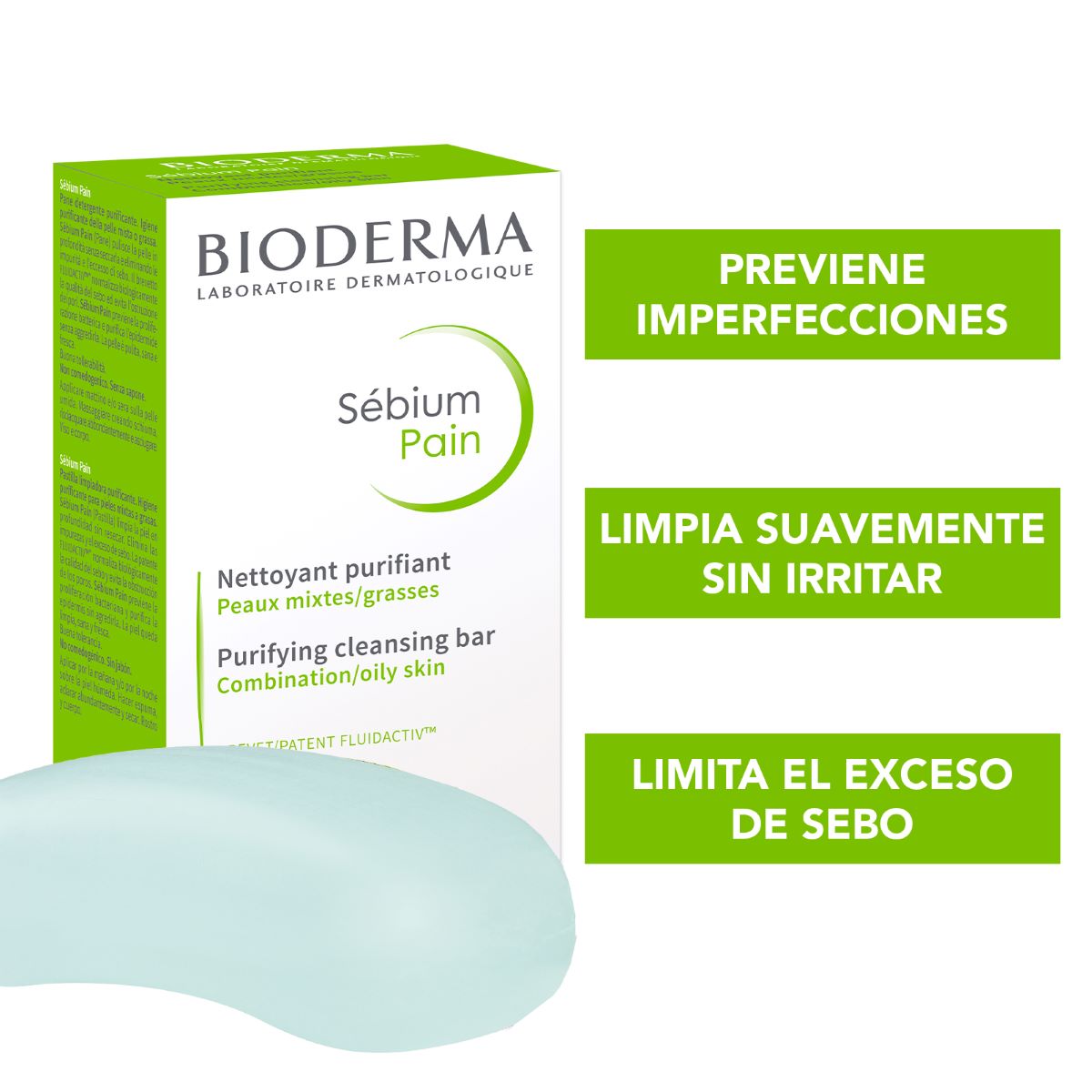 BIODERMA Sébium barra 100g