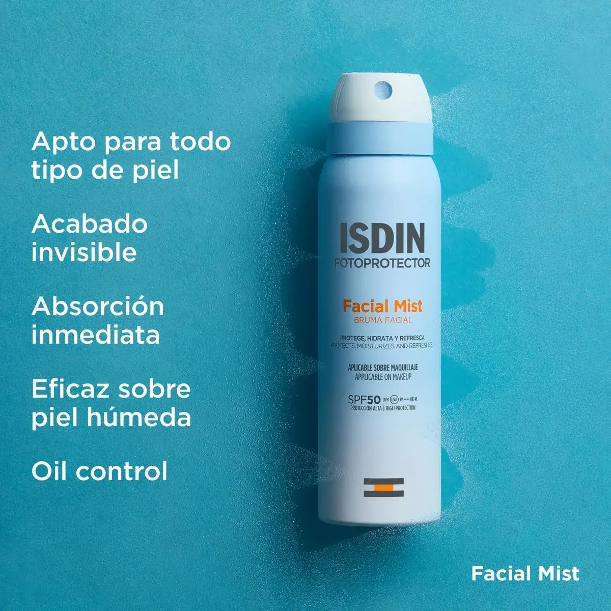 ISDIN Facial mist spf50 100ml