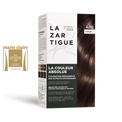 LAZARTIGUE Permanent haircolor 4.00 CHATAIN