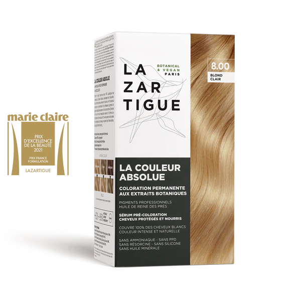 LAZARTIGUE Permanent haircolor 8.00 BLOND CLAIR