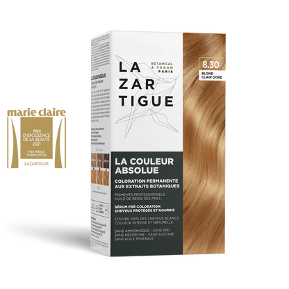 LAZARTIGUE Permanent haircolor 8.30 BLOND CLAIR DORÉ