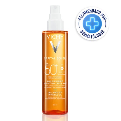 VICHY Capital soleil cell protect oil fps50 200ml