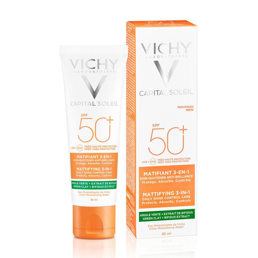 VICHY Capital Soleil matificante 3 En 1 fps50+ 50ml