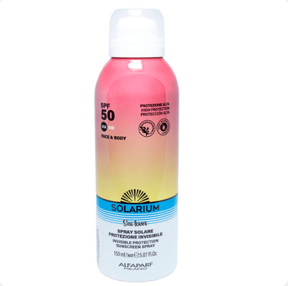 SOLARIUM fps50 Invisible protection sunscreen spray 150ml