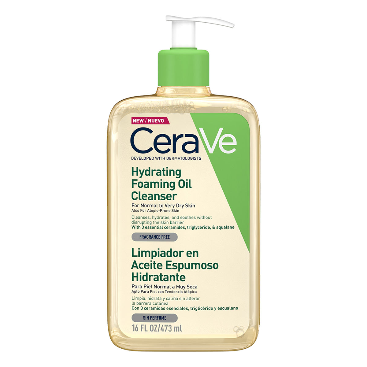 CERAVE Limpiador aceite de ducha - Piel normal a seca 473ml