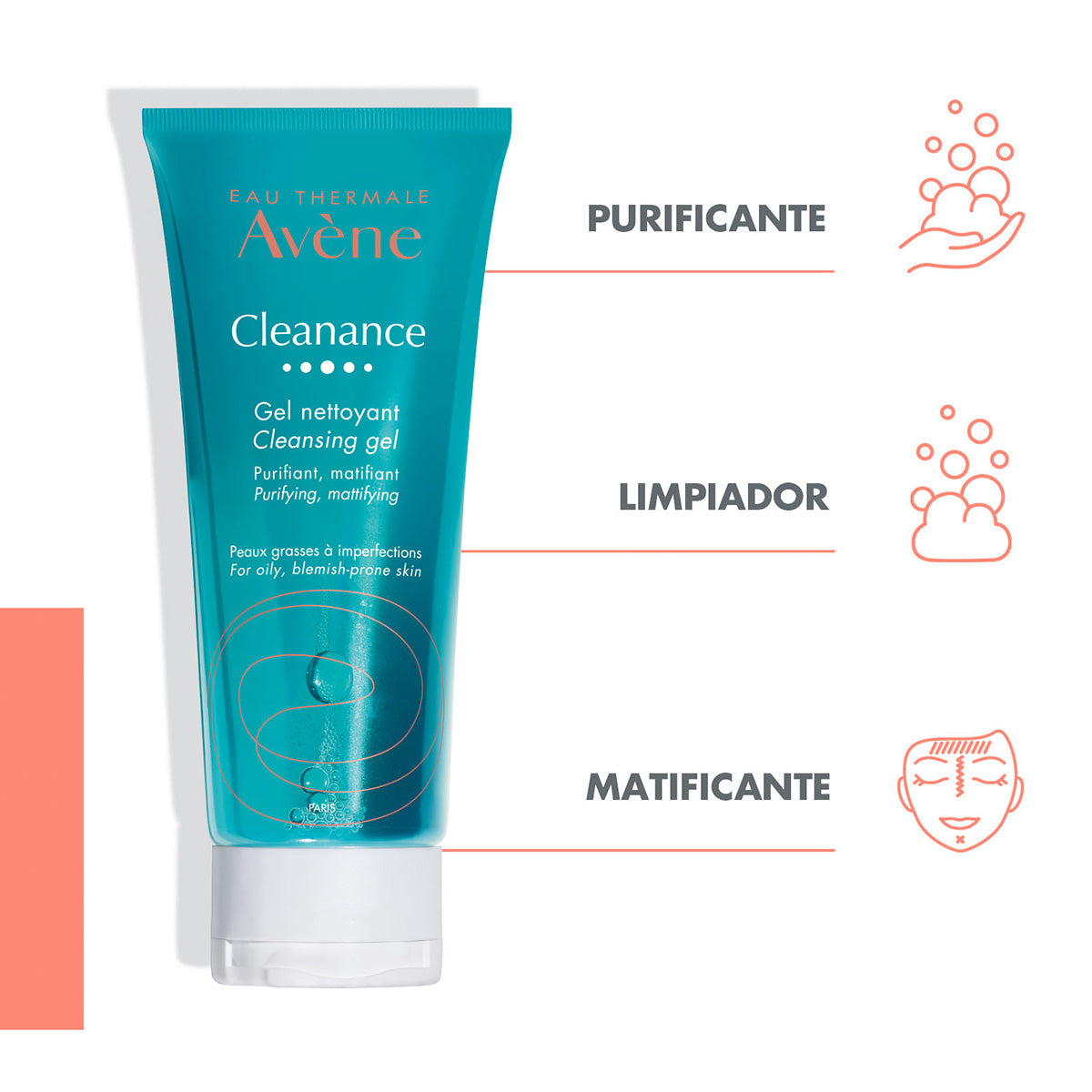 AVENE CLEANANCE Gel limpiador 200ml