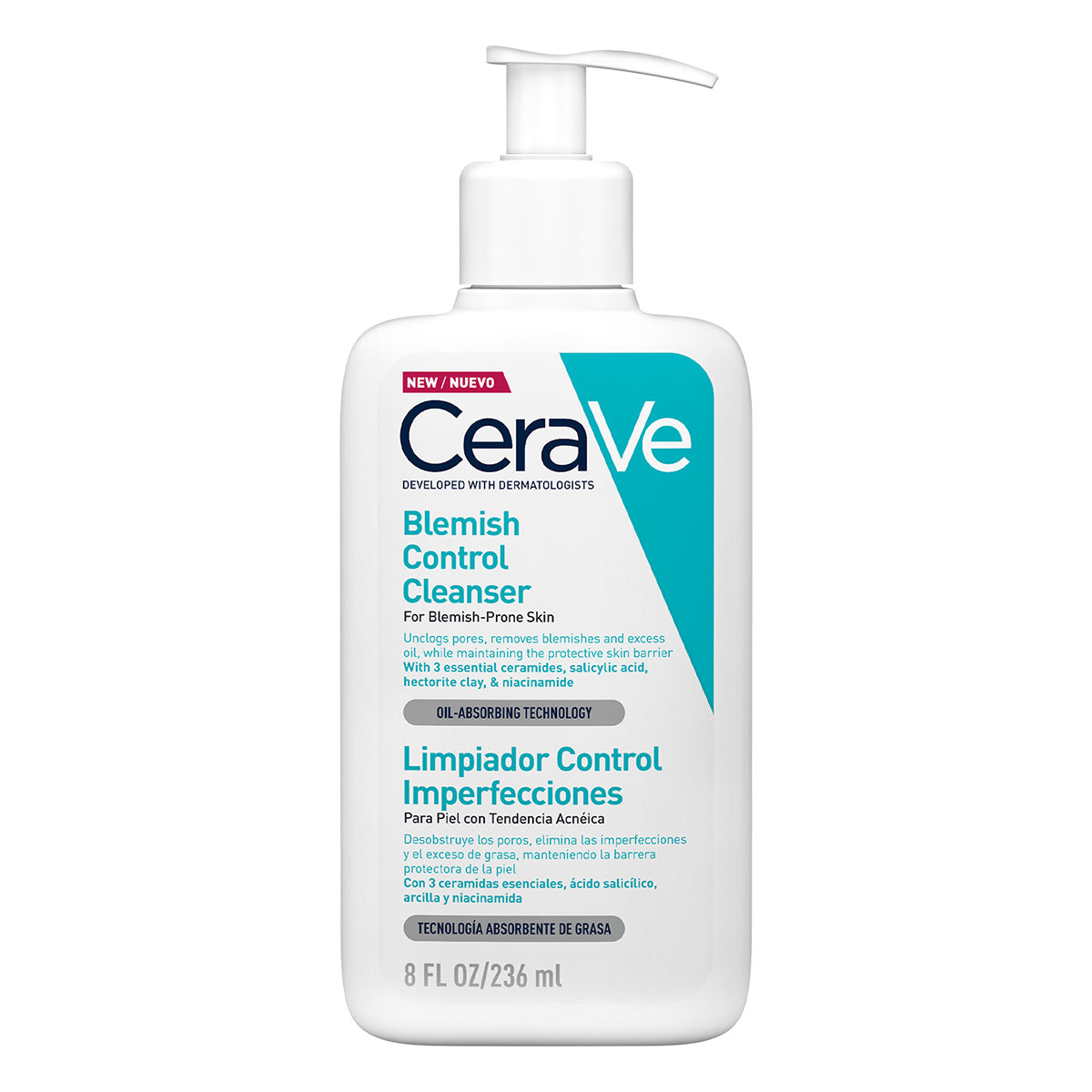 CERAVE Limpiador control imperfecciones 236ml