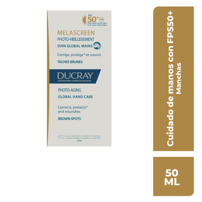 DUCRAY Melascreen Crema Anti Manchas Anti Fotoenvejecimiento Spf 50+ 50ml