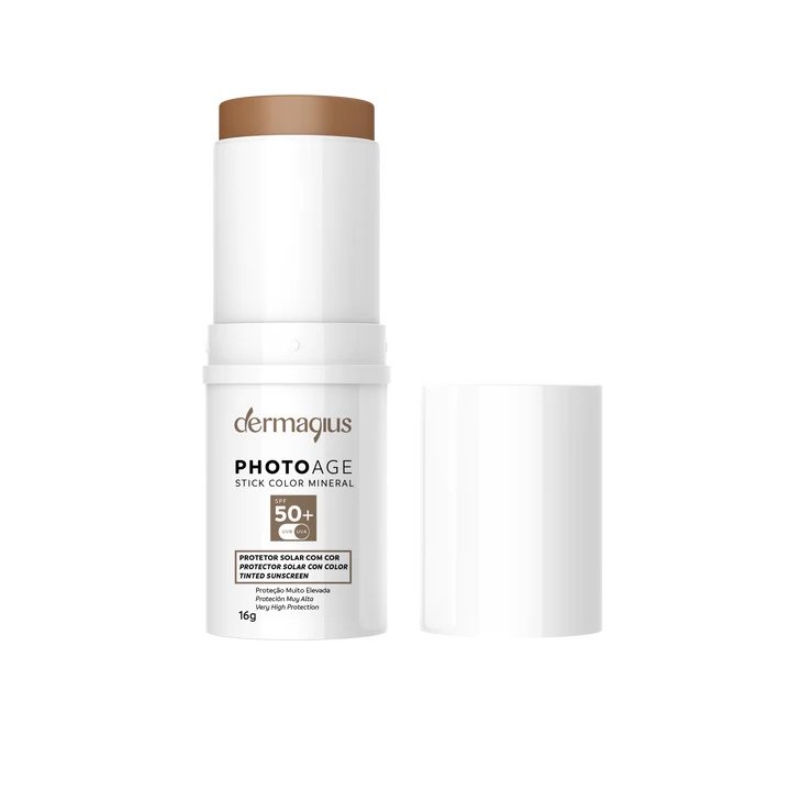 Dermagius Photoage protector solar stick mineral color spf50+ Tono medio 16g