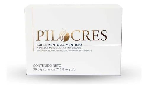 PILOCRES 30 cápsulas