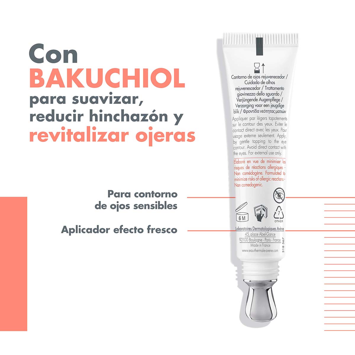 AVENE Dermabsolu contorno de ojos 15ml