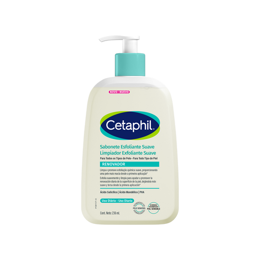 CETAPHIL Limpiador exfoliante suave renovador 236ml