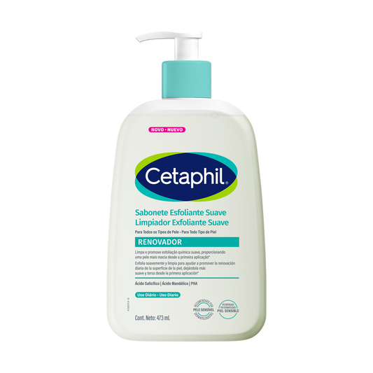 CETAPHIL Limpiador exfoliante suave renovador 473ml