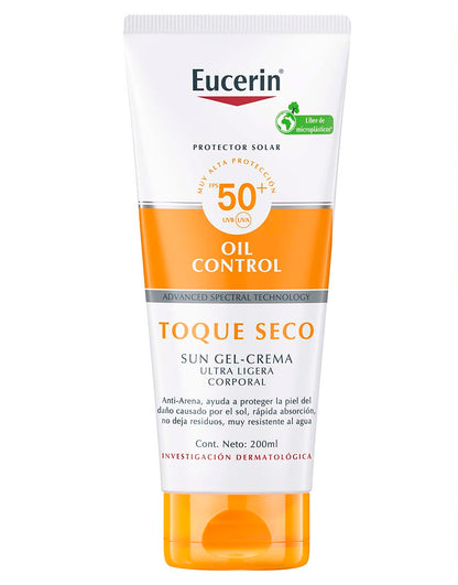 EUCERIN Sun oil control corporal toque seco 200ml