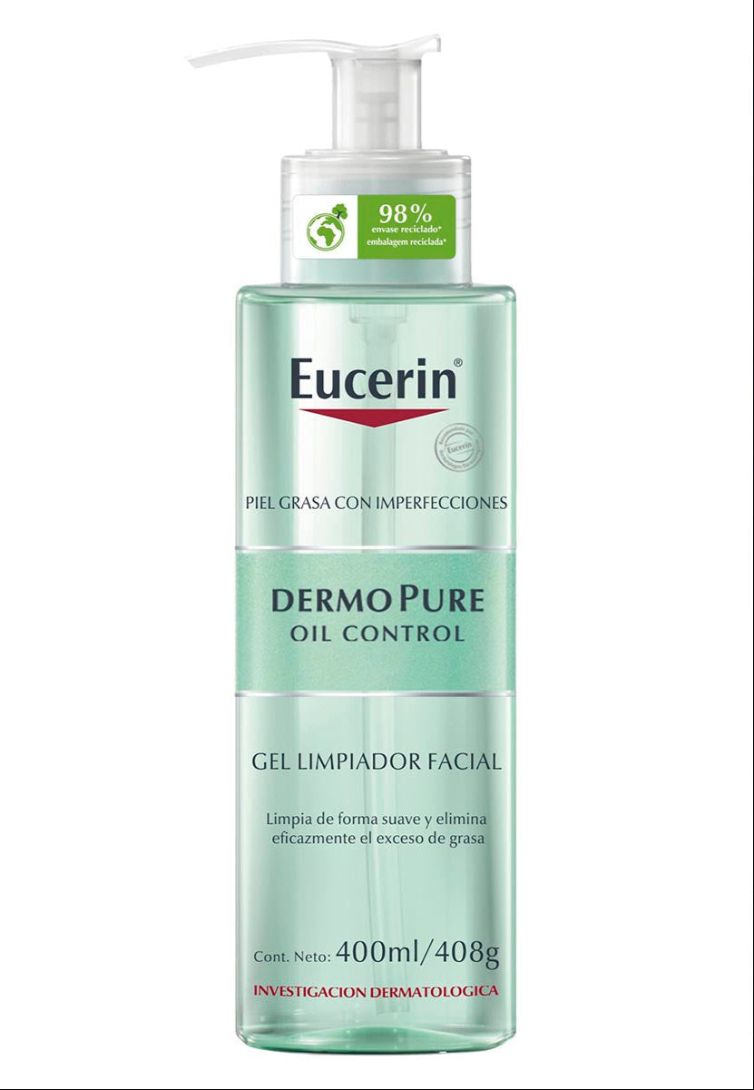 EUCERIN Dermopure gel limpiador 400ml