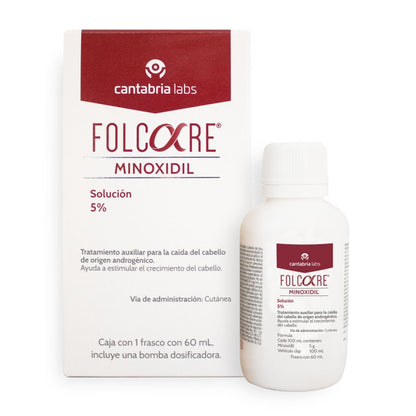 FOLCARE Minoxidil Solución 5% 60ml