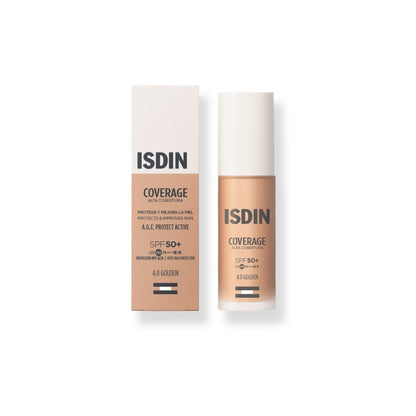 ISDIN COVERAGE FPS50+ 4.0 Golden 30ml
