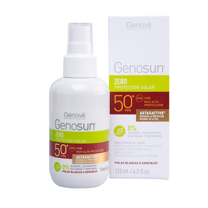 GENOVÉ Genosun zero protector solar spray fps50+  125ml