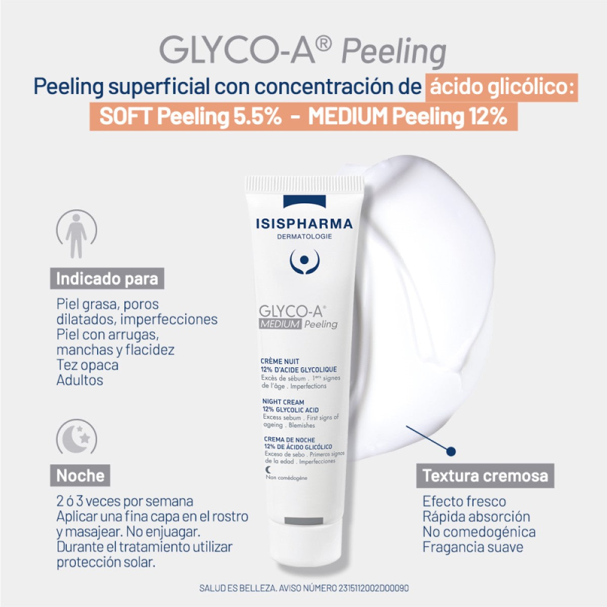 ISISPHARMA GLYCO-A Medium peeling 12% 30ml