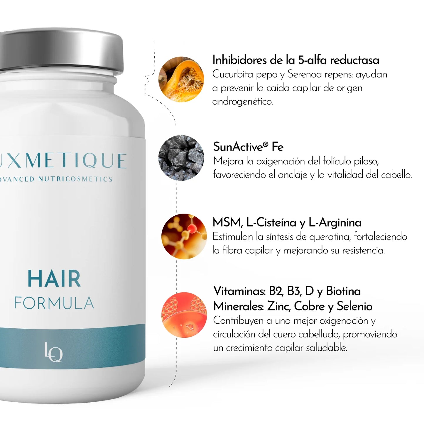 LUXMETIQUE Capilar formula 60caps