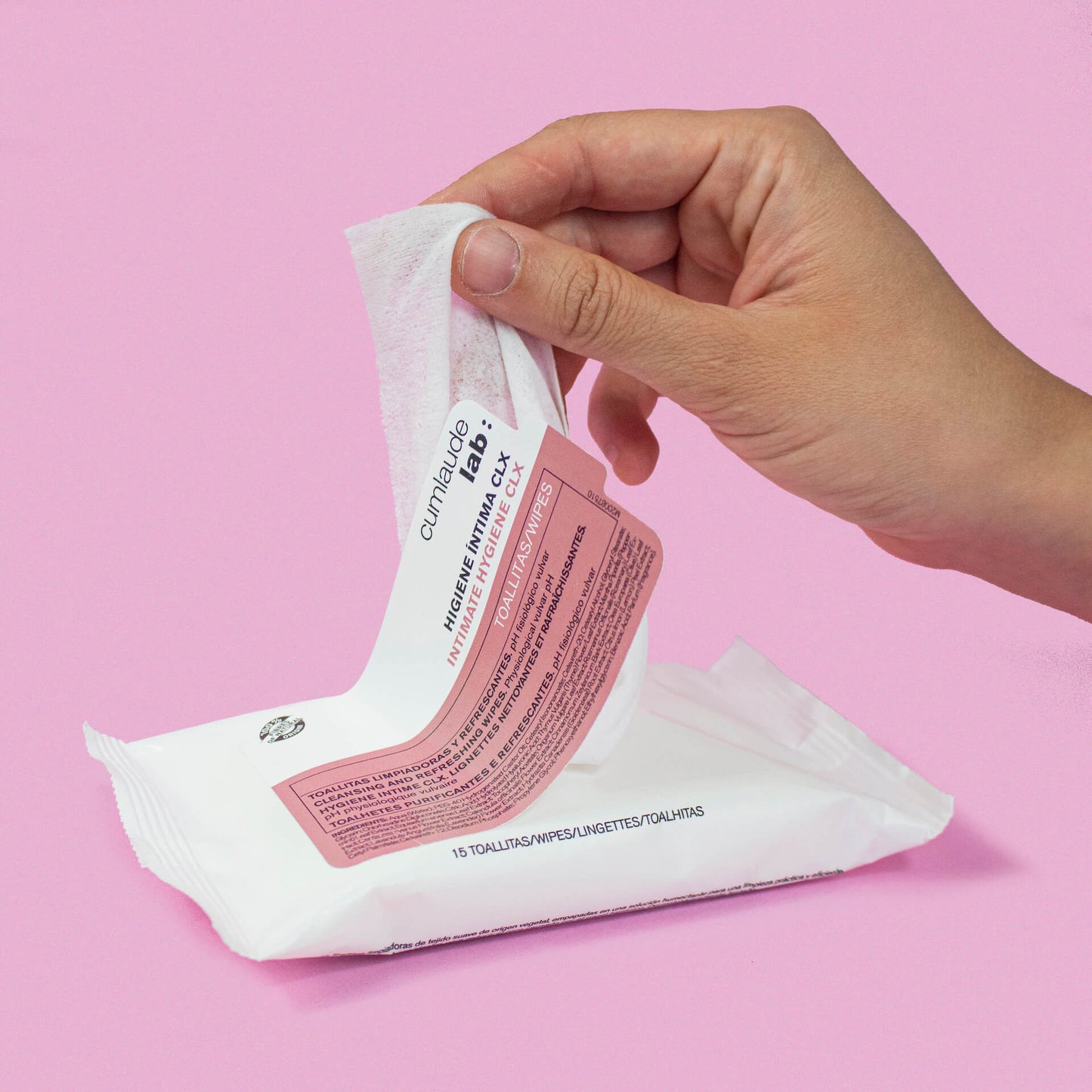 Cumlaude lab Toallitas Humedas CLX 15pzas