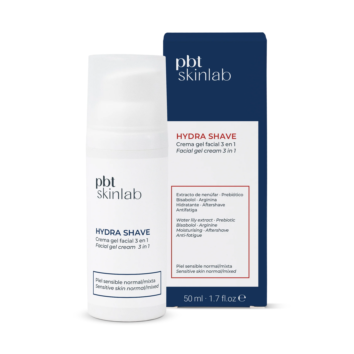 Pbt skinlab HYDRA SHAVE 3 en 1  50ml