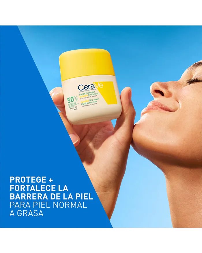 CERAVE Fluido protector solar oil control fps50+  50ml