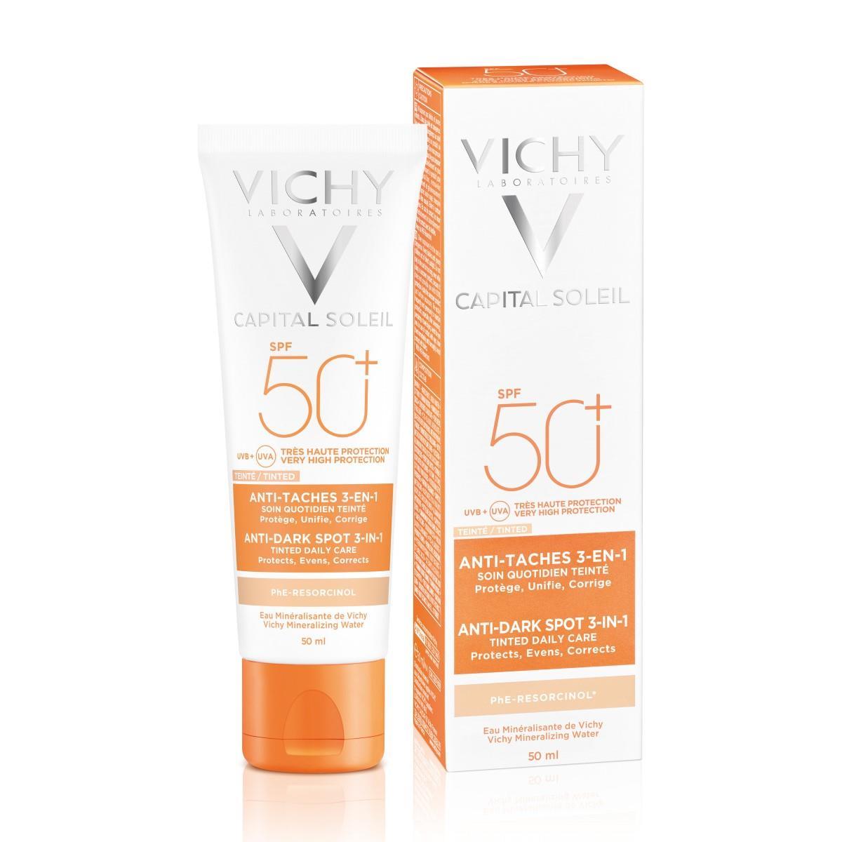 VICHY Ideal Soleil anti dark spots fps50+ 50ml