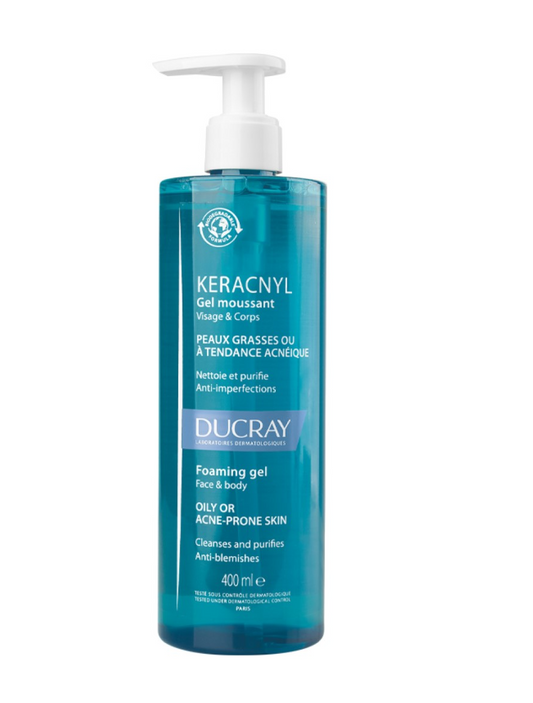 DUCRAY Keracnyl gel moussant 400ml