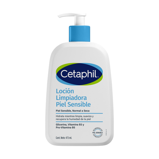 CETAPHIL Loción limpiadora piel sensible 473ml
