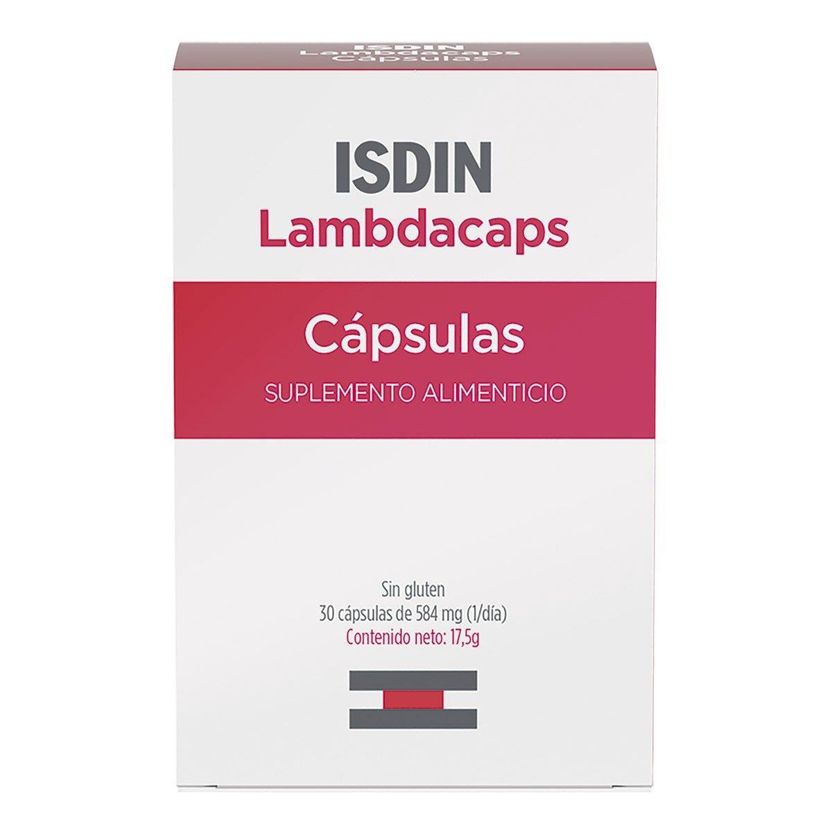 ISDIN LAMBDACAPS 30 caps