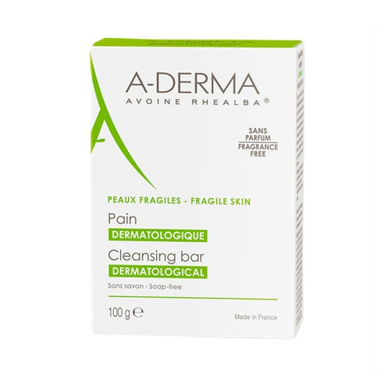 ADERMA Barra limpiadora dermatológica calmante 100gr