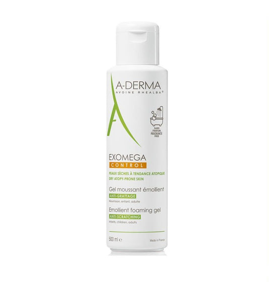 ADERMA Exomega control gel dermolimpiador 500ml